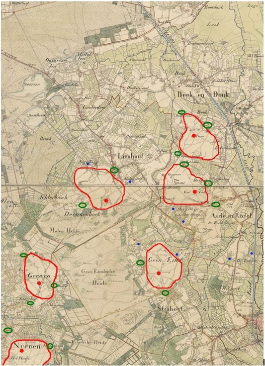 topogragischekaart 1840